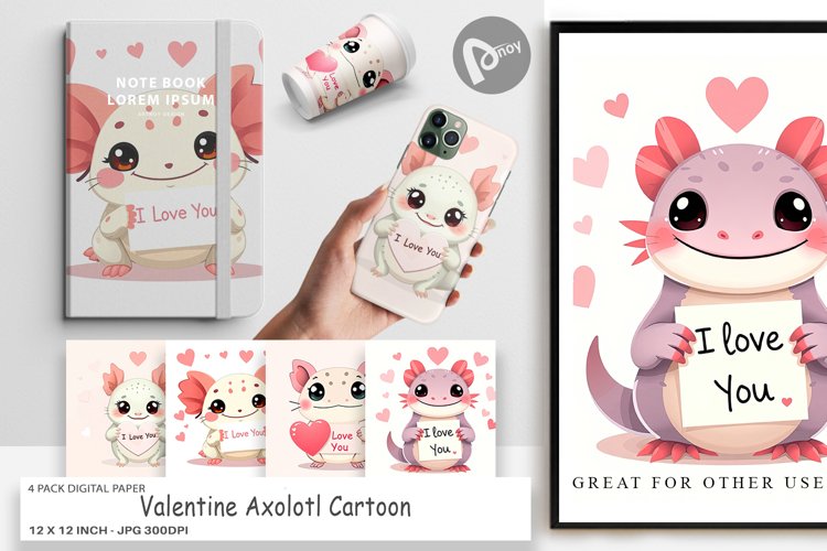 Valentine Scrapbook Paper Image 23