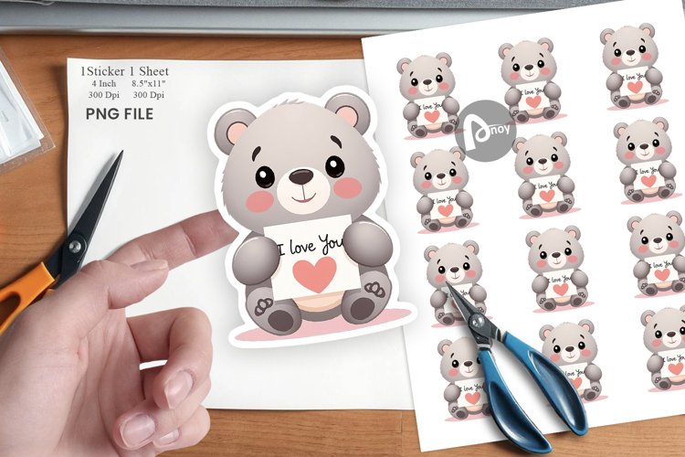 Bear Cartoon Image 20