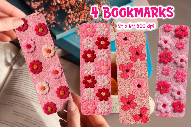 Valentine’s Day Bookmark | Latch Hook Yarn Sublimation