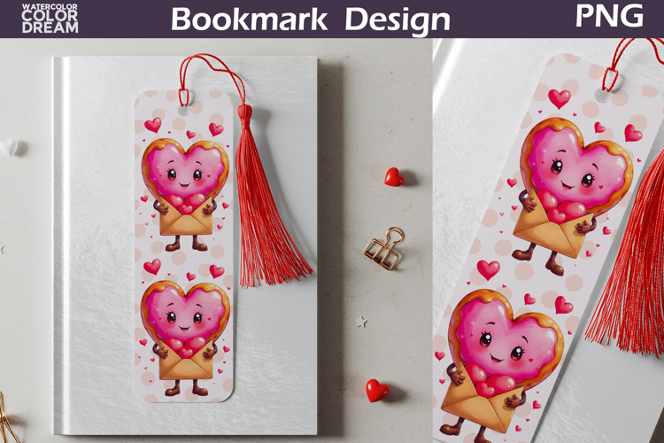 Printable Valentine Bookmark Image 3