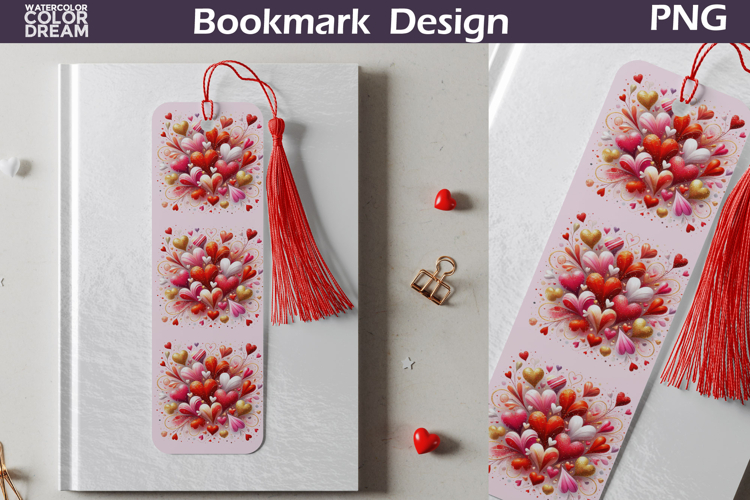 Printable Valentine Bookmark Image 21