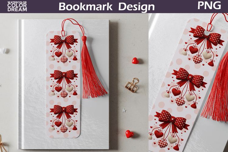 Printable Valentine Bookmark Image 17