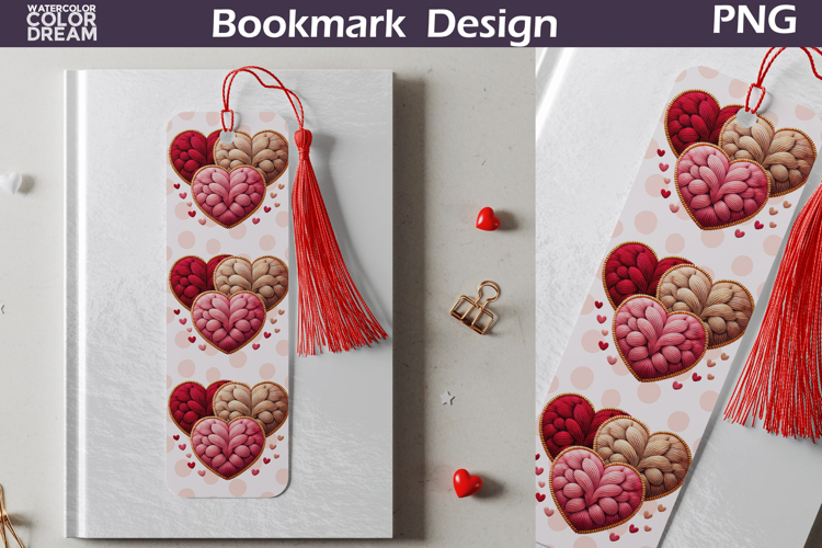 Printable Valentine Bookmark Image 16