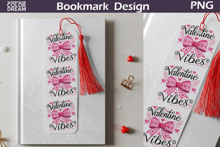Printable Valentine Bookmark Image 15