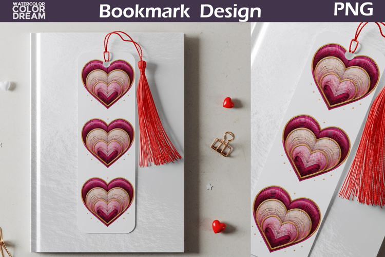 Printable Valentine Bookmark Image 13