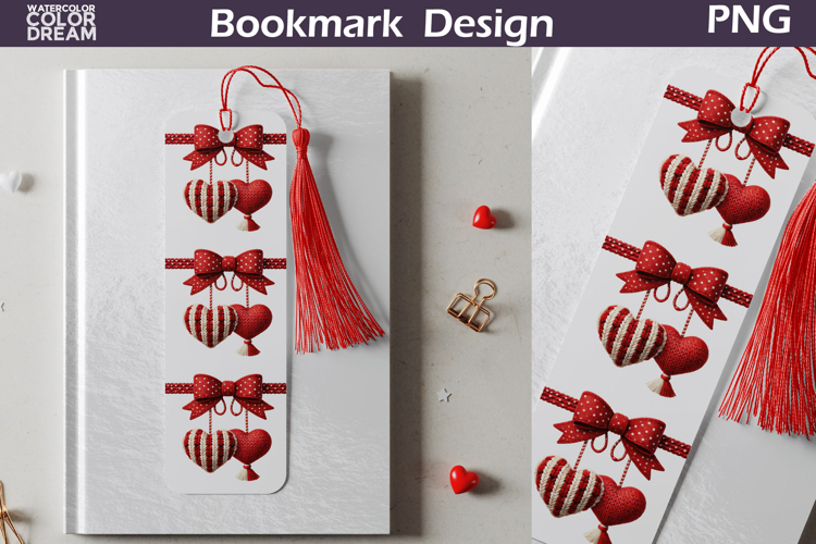 Printable Valentine Bookmark Image 12