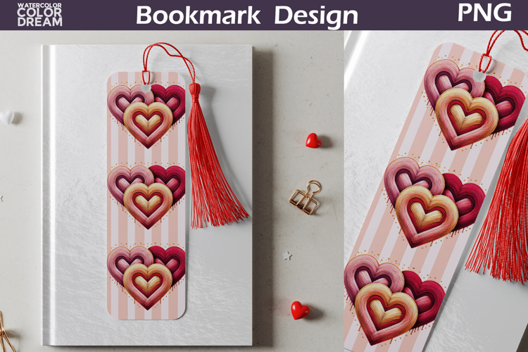 Printable Valentine Bookmark Image 4