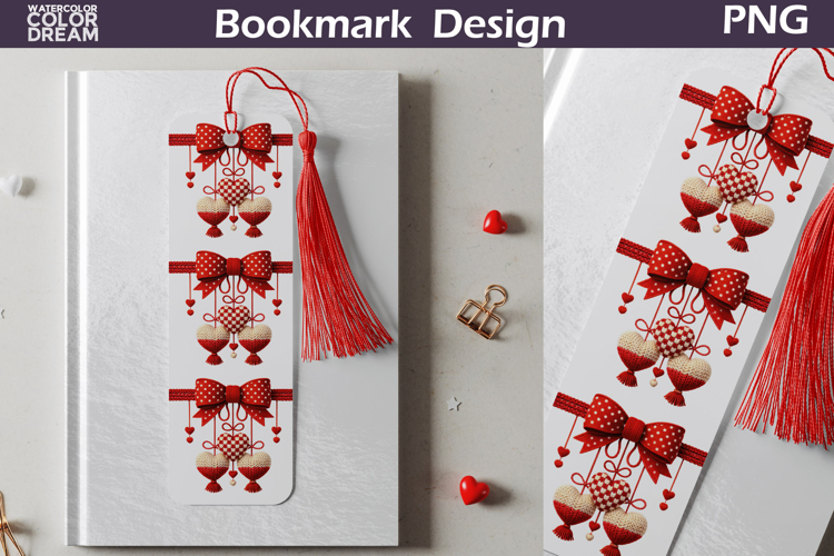 Printable Valentine Bookmark Image 2