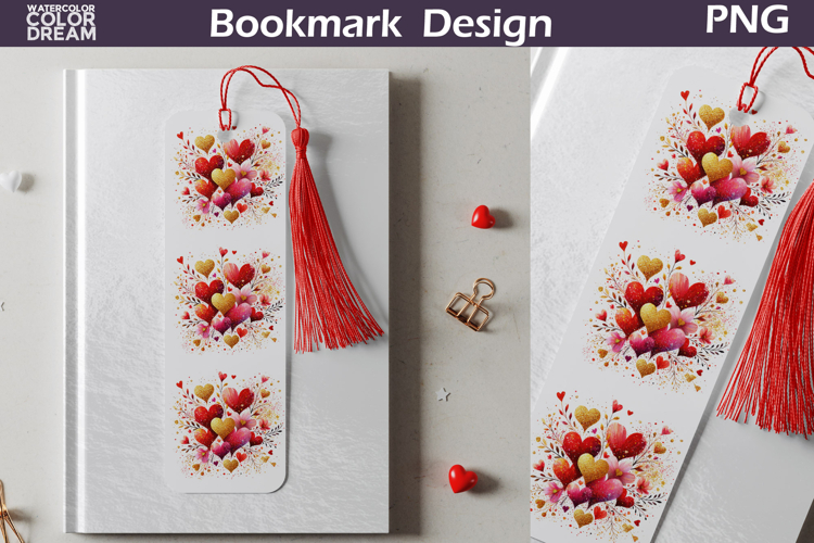 Printable Valentine Bookmark