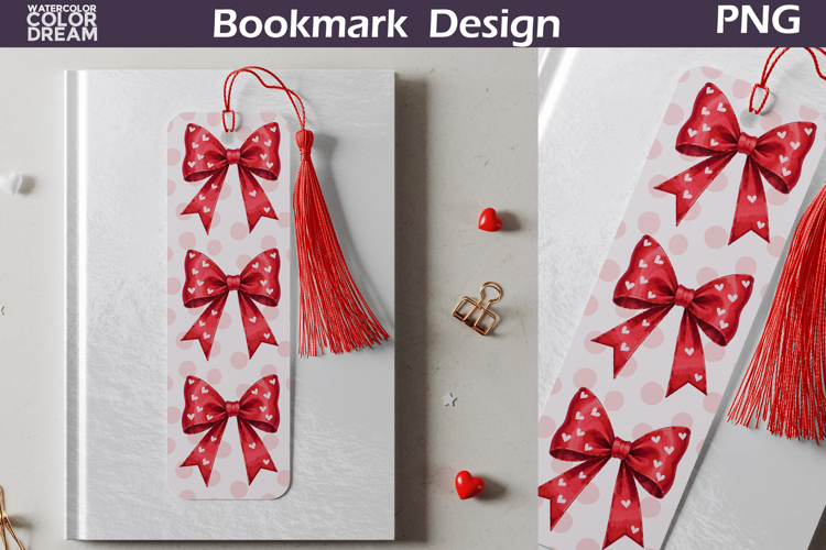 Printable Valentine Bookmark Image 3