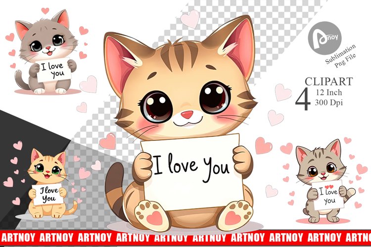 Cartoon Cat Image 21