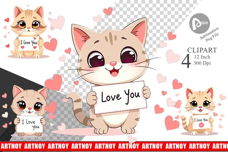Cartoon Cat Image 20