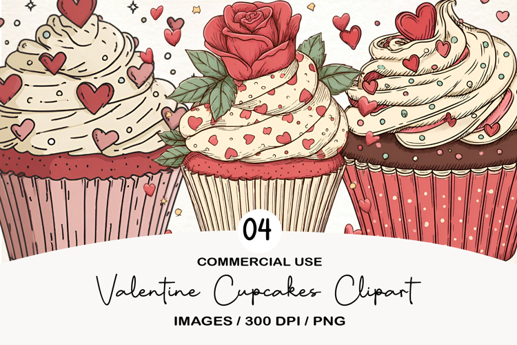 Cupcakes Clipart Image 15