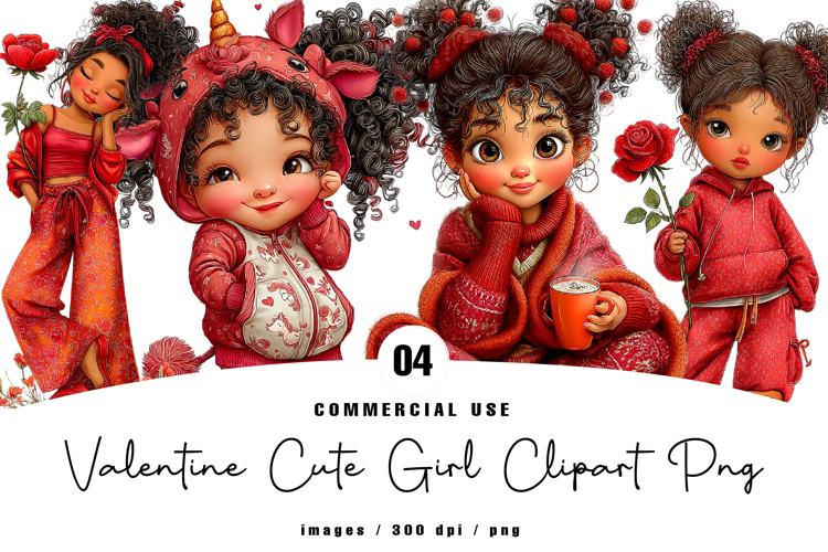 Cute Girl Clipart Image 20