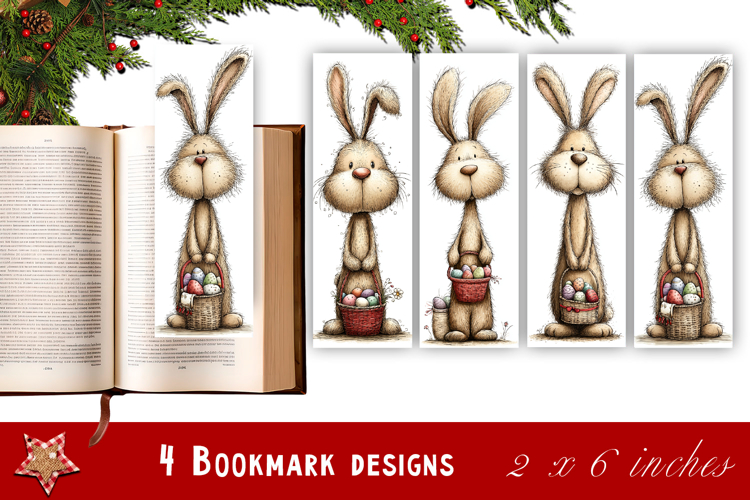 Watercolour Valentine Day animals Bookmarks Sublimation