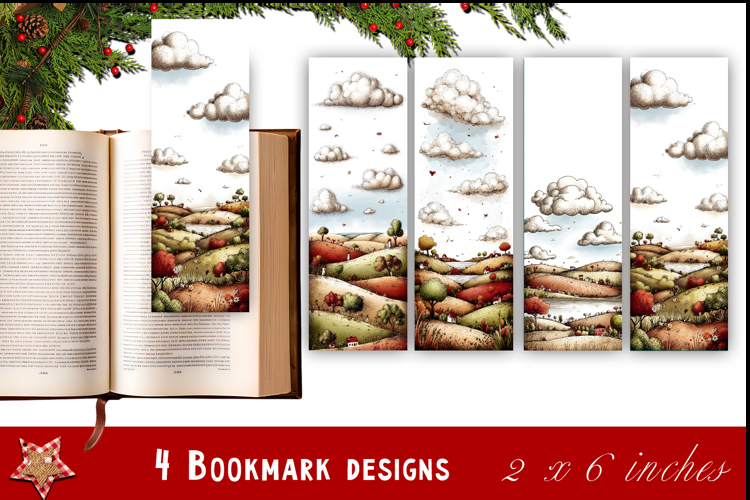 Watercolour Valentine Day animals Bookmarks Sublimation