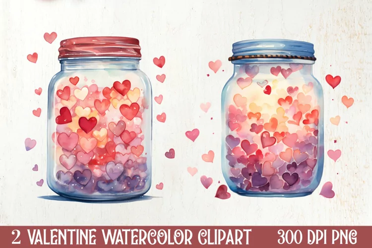 Valentine Day Coffee Clipart, Christmas Clipart