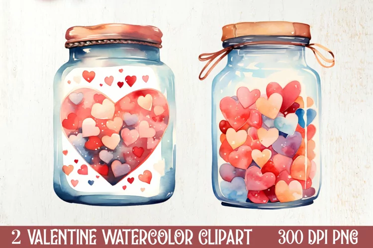 Valentine Day Coffee Clipart, Christmas Clipart