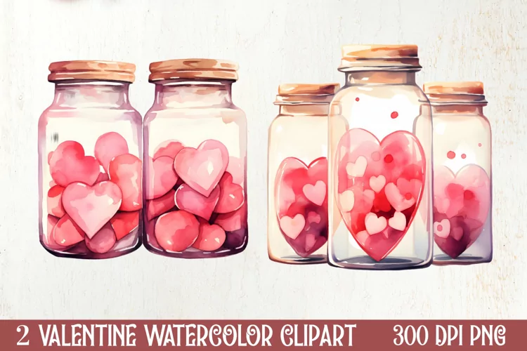 Valentine Day Coffee Clipart, Christmas Clipart