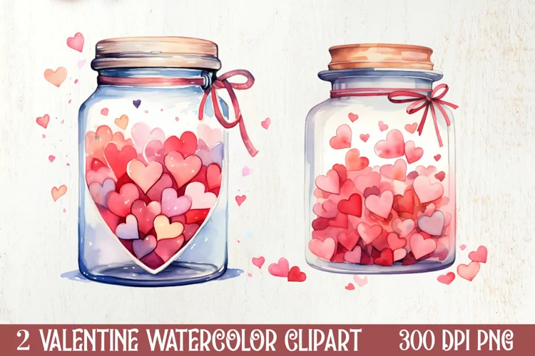 Valentine Day Coffee Clipart, Christmas Clipart