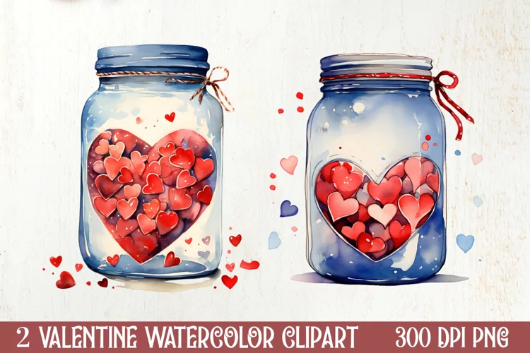 Valentine Day Coffee Clipart, Christmas Clipart