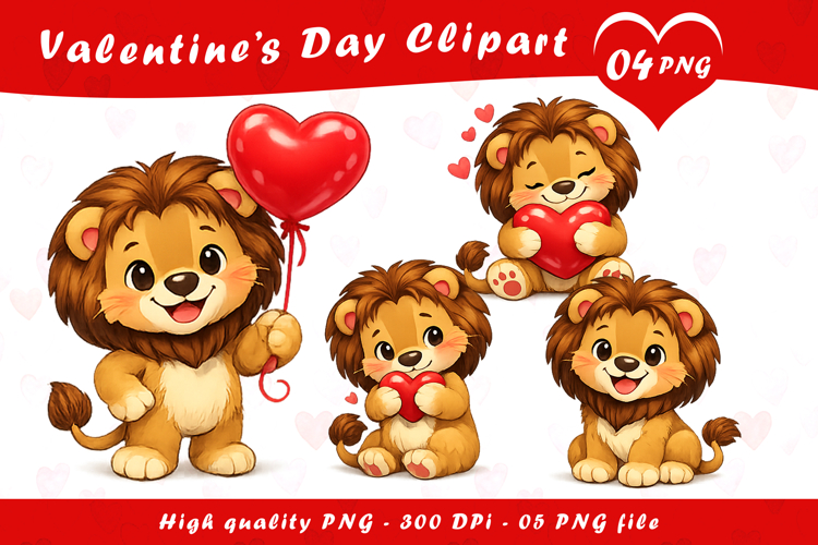 Cute Lion Clipart
