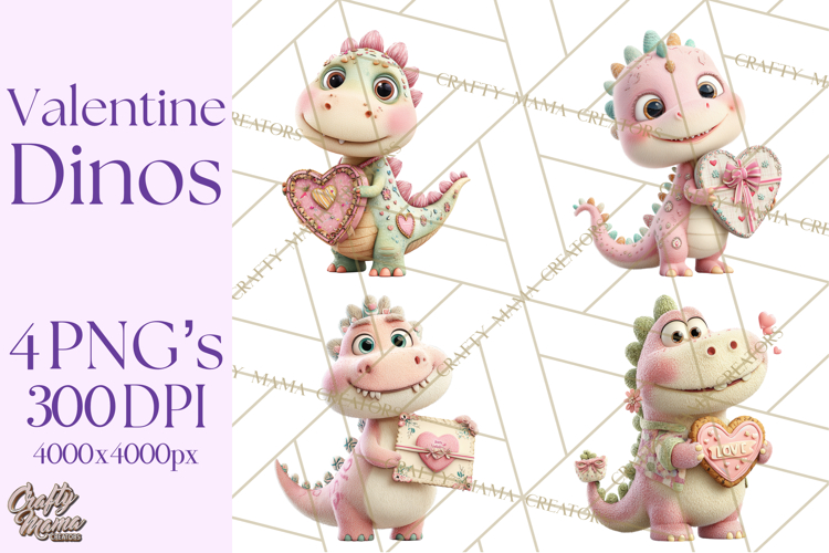 Cute Dinosaur Clipart Image 23