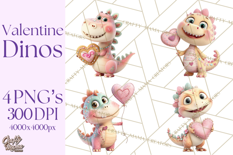 Cute Dinosaur Clipart Image 14