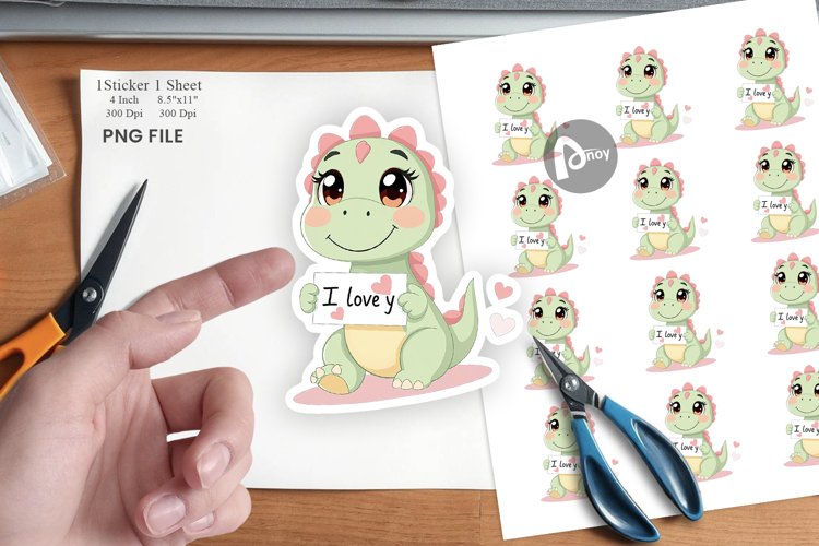Dinosaur Clipart Image 6