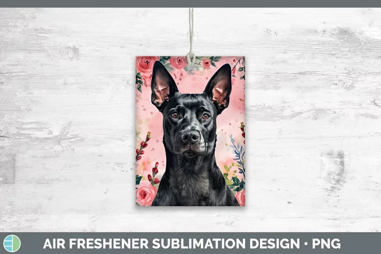 Valentine Dogs Australian Kelpie Air Freshener Sublimation C