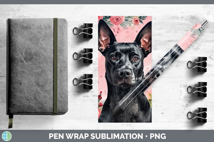 GorgeousValentine Dogs Pen Wrap design.