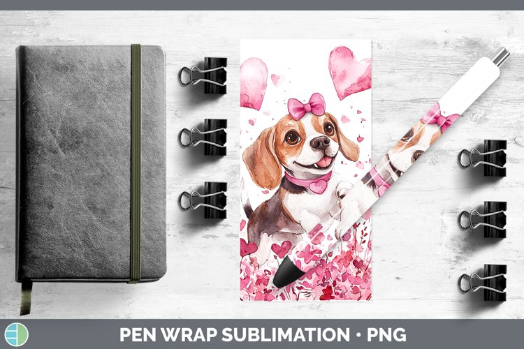 GorgeousValentine Dogs Pen Wrap design.