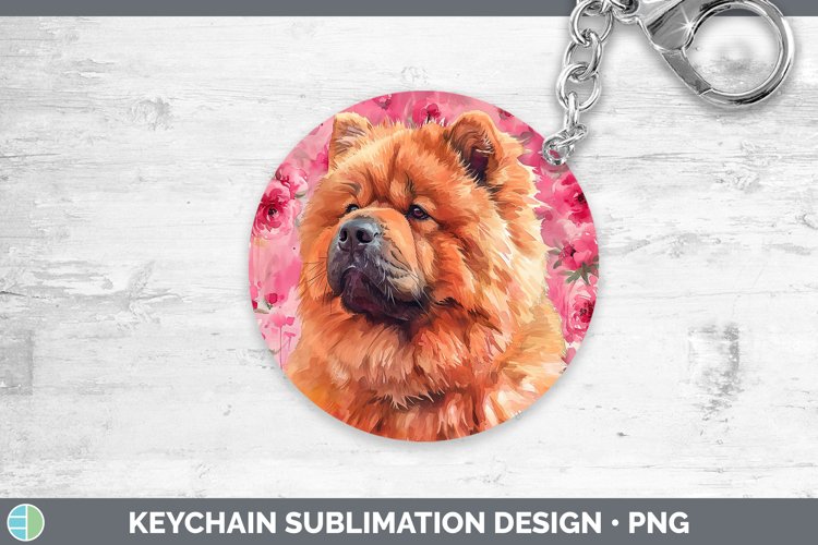 GorgeousValentine Dogs Keychain design.