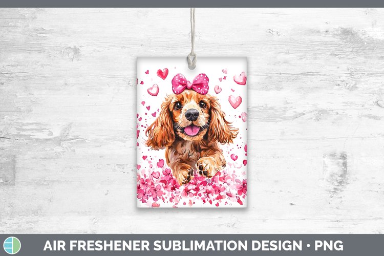 GorgeousValentine Dogs Air Freshener design.