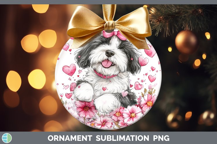 GorgeousValentine Dogs Ornament design.