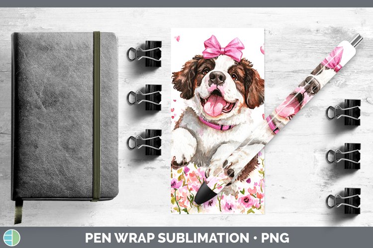 GorgeousValentine Dogs Pen Wrap design.