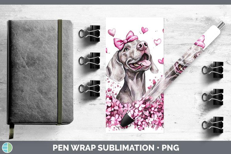 GorgeousValentine Dogs Pen Wrap design.