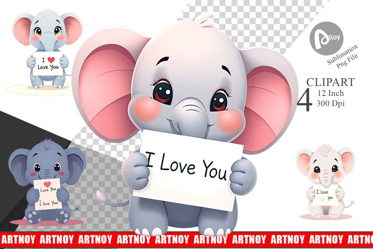 Elephant Png Clipart Image 23