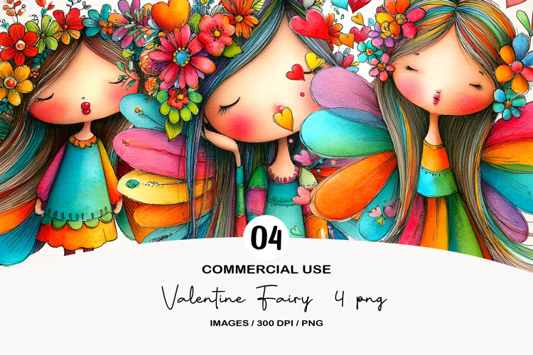Valentine Fairy 4 png
