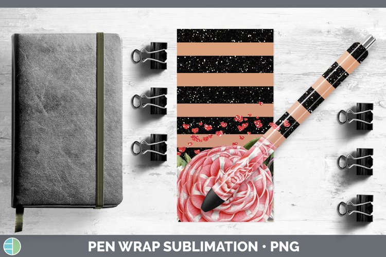 GorgeousValentine Pen Wrap design.