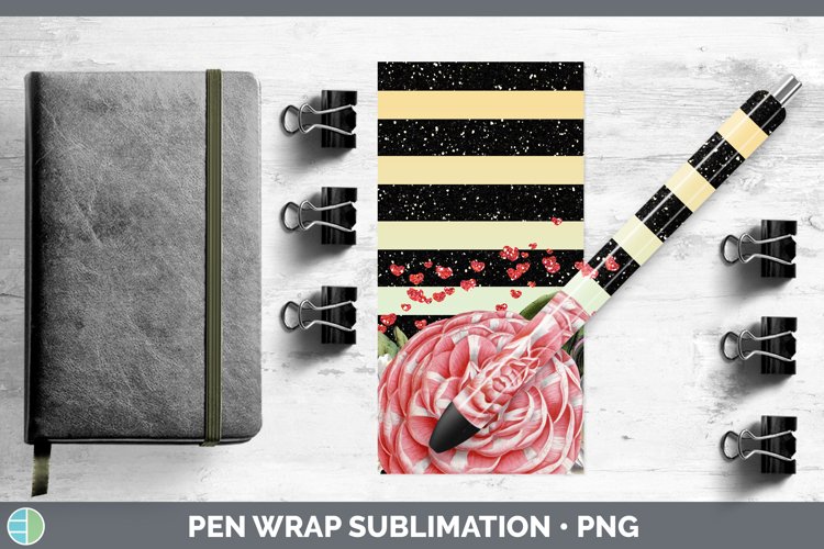 GorgeousValentine Pen Wrap design.