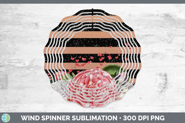 GorgeousValentine Wind Spinner design.