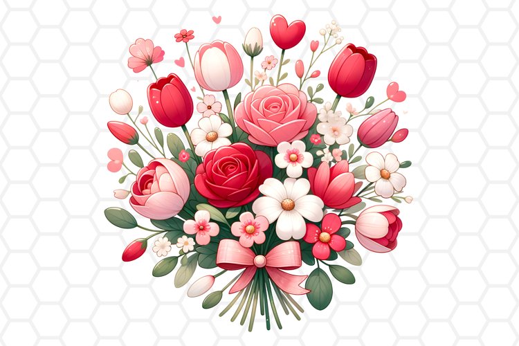 Flower Bouquet Clipart Image 12