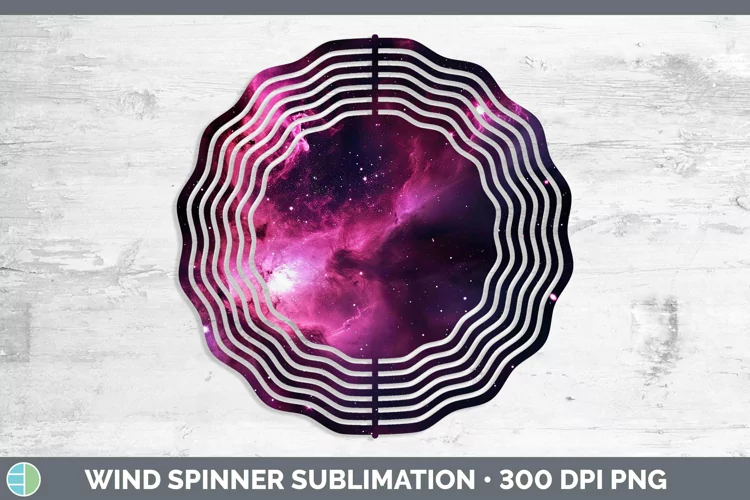 Valentine Galaxy Wind Spinner Sublimation Spinner Designs