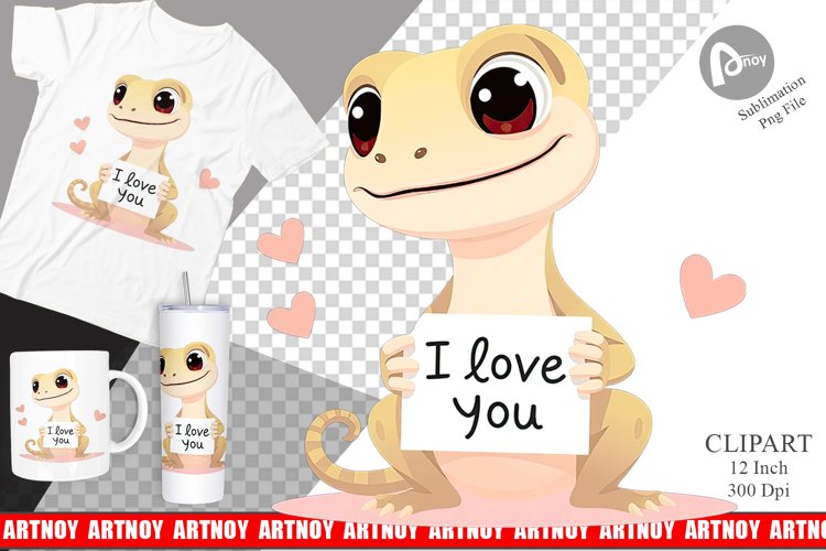 Gecko Clipart Image 11