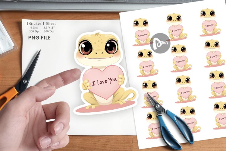 Gecko Clipart Image 7