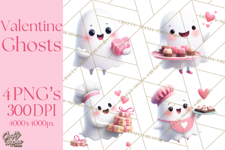 Ghosts Clipart Image 3