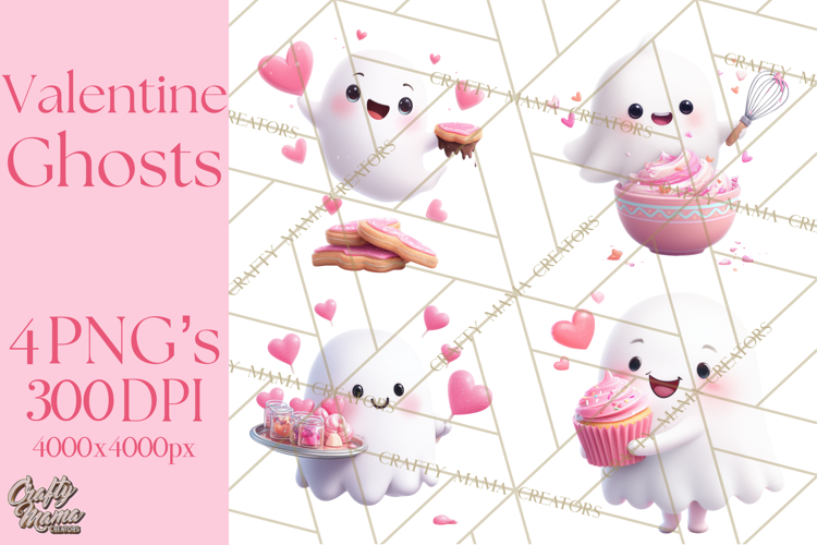 Ghosts Clipart Image 6