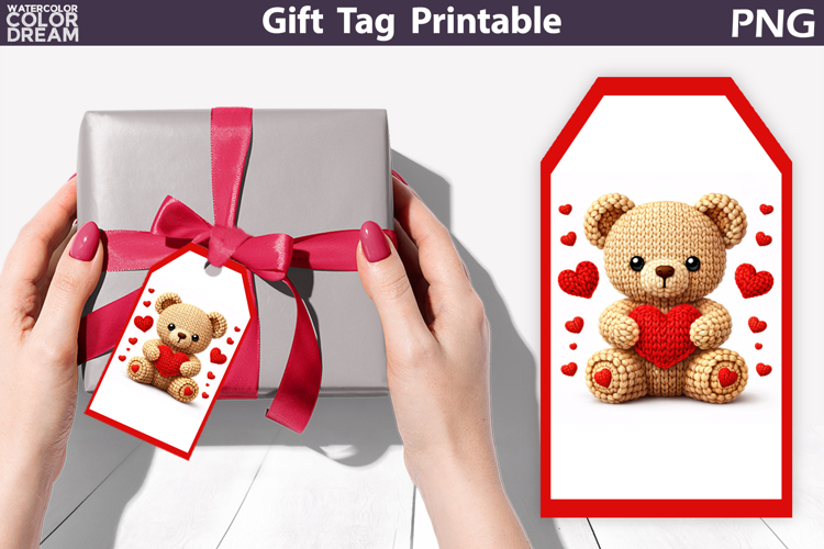Valentine Gift Tag | Junk Journal Card
