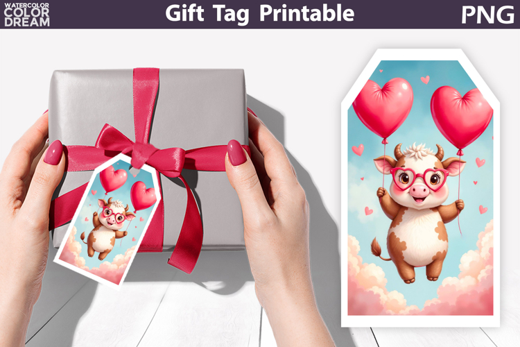 Valentine Gift Tags | Junk Journal Card